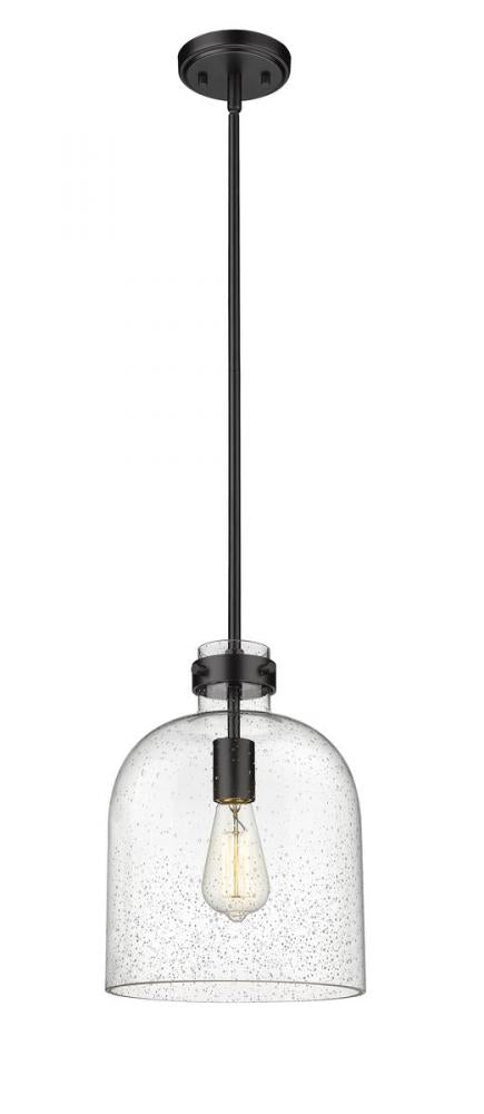 Z-Lite Pearson 1 Light Pendant in Brushed Nickel Finish Model: 817-9BN