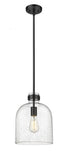 Z-Lite Pearson 1 Light Pendant in Brushed Nickel Finish Model: 817-9BN