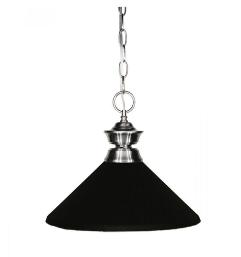 Z-Lite Pendant Lights 1 Light Pendant in Brushed Nickel Finish Model: 100701BN-MBN