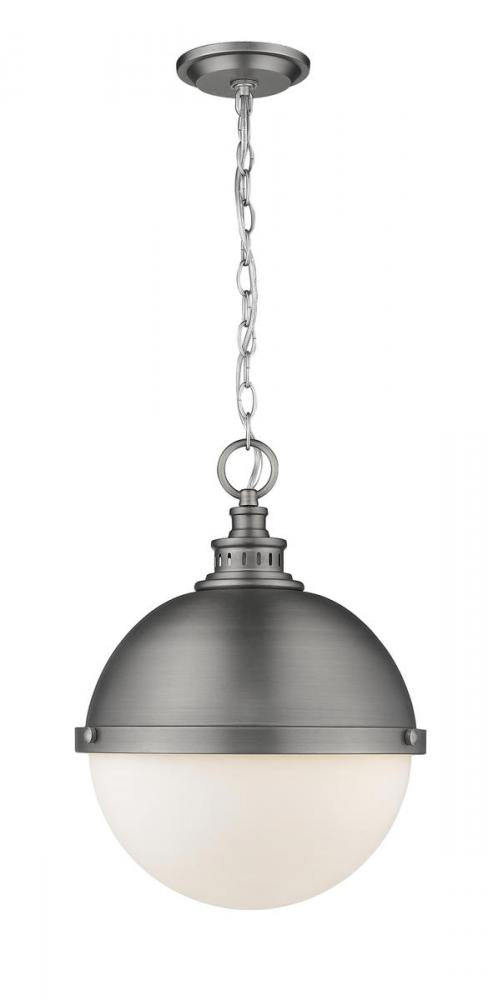Z-Lite Peyton 2 Light Pendant in Antique Nickel Finish Model: 619P14-AN