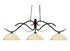 Z-Lite Phoenix 3 Light Billiard in Bronze Finish Model: 126BRZ-DGM14