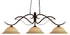 Z-Lite Phoenix 3 Light Billiard in Bronze Finish Model: 126BRZ-GM16