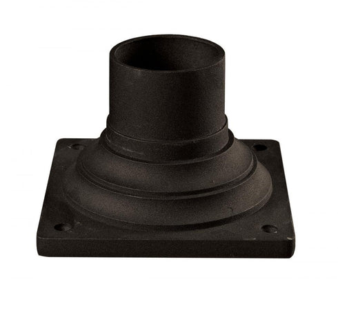 Z-Lite Pier Mounts Light Outdoor Posts + Hardware in Black Finish Model: 533PM-BK