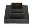 Z-Lite Pier Mounts Light Outdoor Posts + Hardware in Black Finish Model: SQPM-BK
