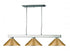 Z-Lite Players 3 Light Billiard in Brushed Nickel Finish Model: 152BN-MBN