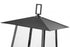 Z-Lite Rainer 4 Light Outdoor Post Mounted Fixture in Black Finish Model: 5015PHBS-536P-BK
