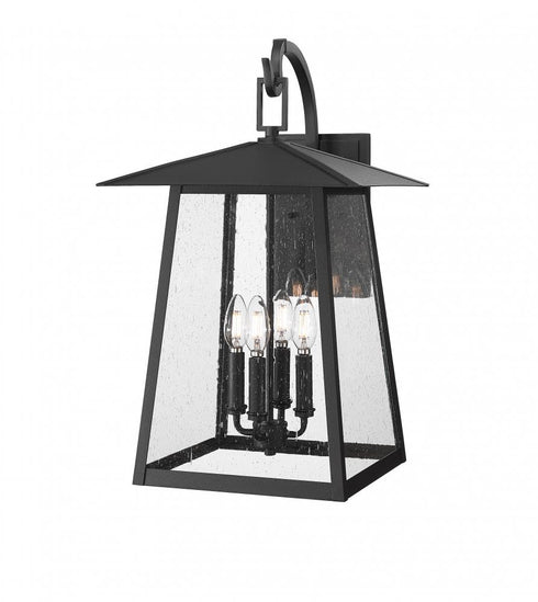 Z-Lite Rainer 4 Light Outdoor Wall Light in Black Finish Model: 5015B-BK