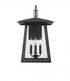 Z-Lite Rainer 4 Light Outdoor Wall Light in Black Finish Model: 5015B-BK