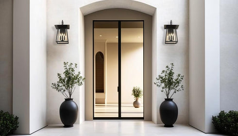 Z-Lite Rainer 4 Light Outdoor Wall Light in Black Finish Model: 5015B-BK