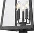 Z-Lite Rainer 5 Light Outdoor Post Mounted Fixture in Black Finish Model: 5015PHXLR-5011P-BK
