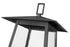 Z-Lite Rainer 5 Light Outdoor Post Mounted Fixture in Black Finish Model: 5015PHXLS-536P-BK