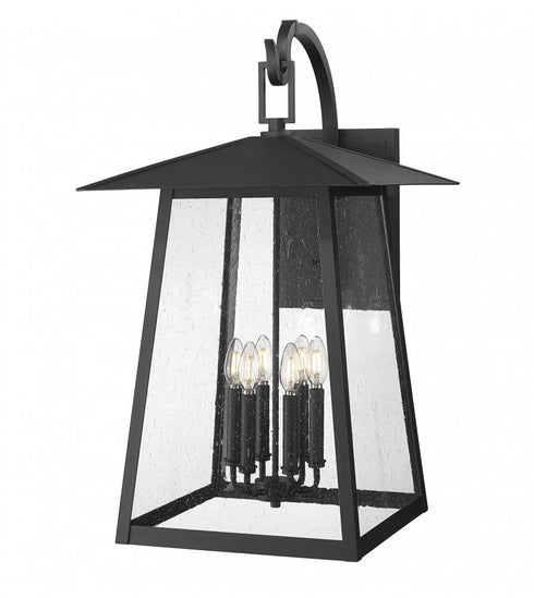 Z-Lite Rainer 6 Light Outdoor Wall Light in Black Finish Model: 5015XXL-BK