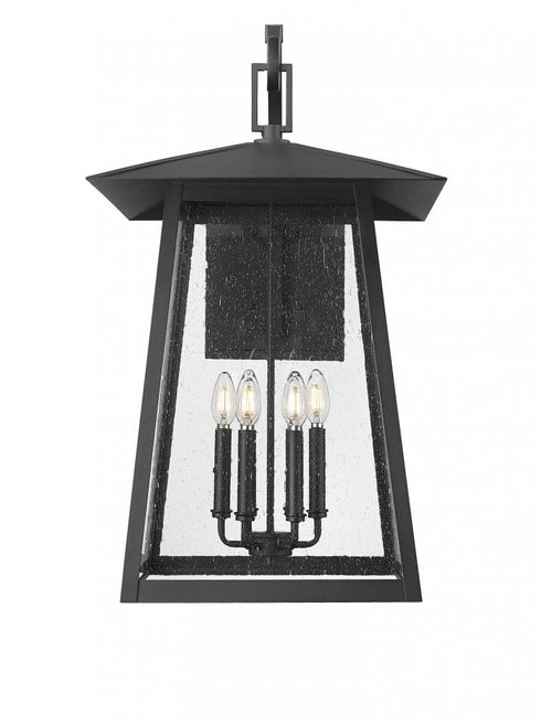 Z-Lite Rainer 6 Light Outdoor Wall Light in Black Finish Model: 5015XXL-BK