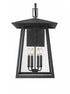 Z-Lite Rainer 6 Light Outdoor Wall Light in Black Finish Model: 5015XXL-BK