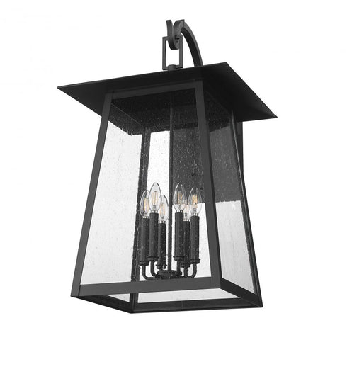 Z-Lite Rainer 6 Light Outdoor Wall Light in Black Finish Model: 5015XXL-BK