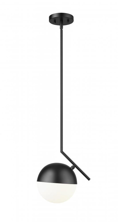 Z-Lite Realm Sphere 1 Light Pendant in Brushed Nickel Finish Model: 7517P11-BN