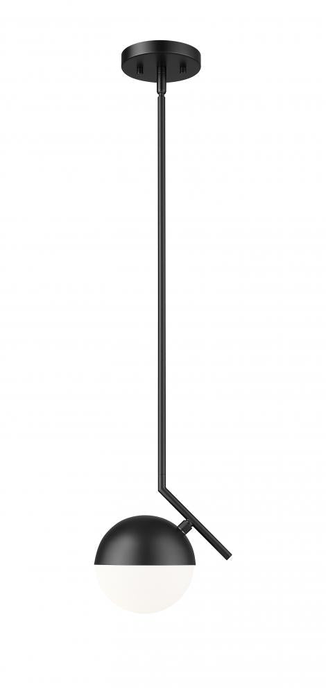 Z-Lite Realm Sphere 1 Light Pendant in Brushed Nickel Finish Model: 7517P7-BN