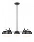 Z-Lite Realm Sphere 5 Light Chandelier in Brushed Nickel Finish Model: 7517-5BN
