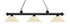 Z-Lite Riviera 3 Light Billiard in Bronze Finish Model: 200-3BRZ-GM16