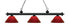 Z-Lite Riviera 3 Light Billiard in Bronze Finish Model: 200-3BRZ-PGR