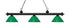 Z-Lite Riviera 3 Light Billiard in Bronze Finish Model: 200-3BRZ-PGR