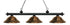Z-Lite Riviera 3 Light Billiard in Bronze Finish Model: 200-3BRZ-SBRZ