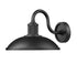 Z-Lite RLM 1 Light Outdoor Wall Light in Sand Black Finish Model: 5020M-BK