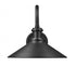 Z-Lite RLM 1 Light Outdoor Wall Light in Sand Black Finish Model: 5021M-BK