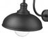 Z-Lite RLM 1 Light Outdoor Wall Light in Sand Black Finish Model: 5026B-BK