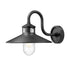 Z-Lite RLM 1 Light Outdoor Wall Light in Sand Black Finish Model: 5027M-BK