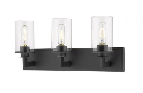 Z-Lite Savannah 3 Light Vanity in Brushed Nickel Finish Model: 462-3V-BN