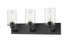 Z-Lite Savannah 3 Light Vanity in Brushed Nickel Finish Model: 462-3V-BN