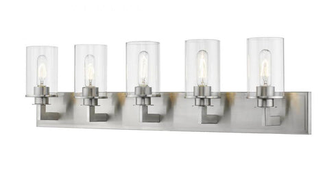 Z-Lite Savannah 5 Light Vanity in Olde Bronze Finish Model: 413-5V