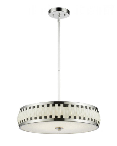 Z-Lite Sevier 6 Light Chandelier in Chrome Finish Model: 2008-19CH-LED