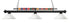 Z-Lite Shark 3 Light Billiard in Brushed Nickel Finish Model: 170BN-AGM14