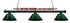 Z-Lite Shark 3 Light Billiard in Brushed Nickel Finish Model: 170BN-ARDB