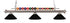 Z-Lite Shark 3 Light Billiard in Brushed Nickel Finish Model: 170BN-MBN