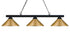 Z-Lite Sharp Shooter 3 Light Billiard in Brushed Nickel Finish Model: 155-3BN-MBN
