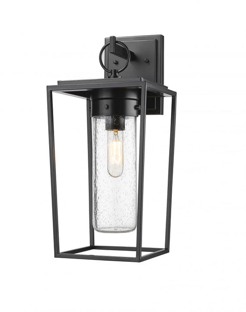 Z-Lite Sheridan 1 Light Outdoor Wall Light in Black Finish Model: 594M-BK