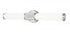 Z-Lite Solange 1 Light Vanity in Brushed Nickel Finish Model: 1021-25W-BN-LED