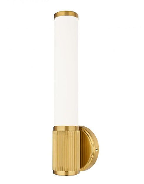 Z-Lite Solange 1 Light Wall Sconce in Brushed Nickel Finish Model: 1021-1S-BN-LED