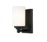 Z-Lite Soledad 1 Light Wall Sconce in Brushed Gold Finish Model: 485-1S-BG