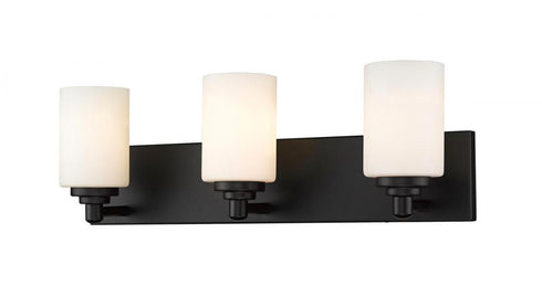 Z-Lite Soledad 3 Light Vanity in Brushed Gold Finish Model: 485-3V-BG