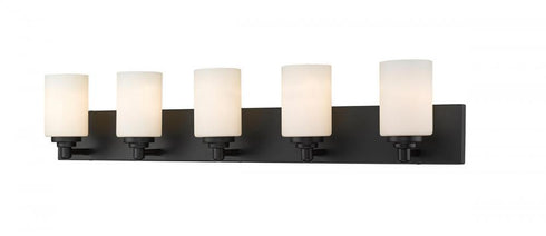 Z-Lite Soledad 5 Light Vanity in Brushed Gold Finish Model: 485-5V-BG