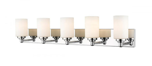 Z-Lite Soledad 5 Light Vanity in Brushed Gold Finish Model: 485-5V-BG