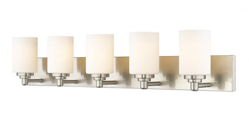 Z-Lite Soledad 5 Light Vanity in Brushed Gold Finish Model: 485-5V-BG