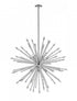 Z-Lite Soleia 12 Light Chandelier in Chrome Finish Model: 4002-12