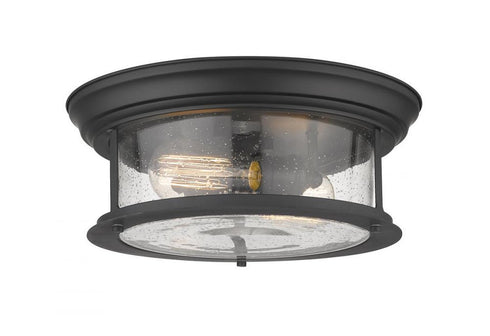 Z-Lite Sonna 2 Light Flush Mount in Chrome Finish Model: 2003F13-CH