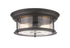 Z-Lite Sonna 2 Light Flush Mount in Chrome Finish Model: 2003F13-CH