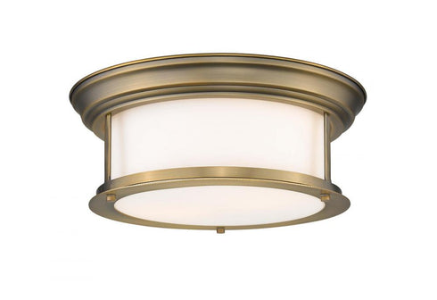 Z-Lite Sonna 2 Light Flush Mount in Chrome Finish Model: 2003F13-CH